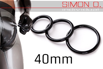 + penis ring - Ø 40 mm zip