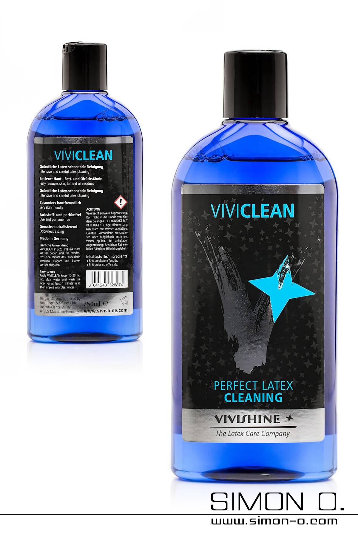 Latex hygiene cleaning agent by Vivishine