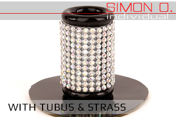 + 1 x tube with rhinestones