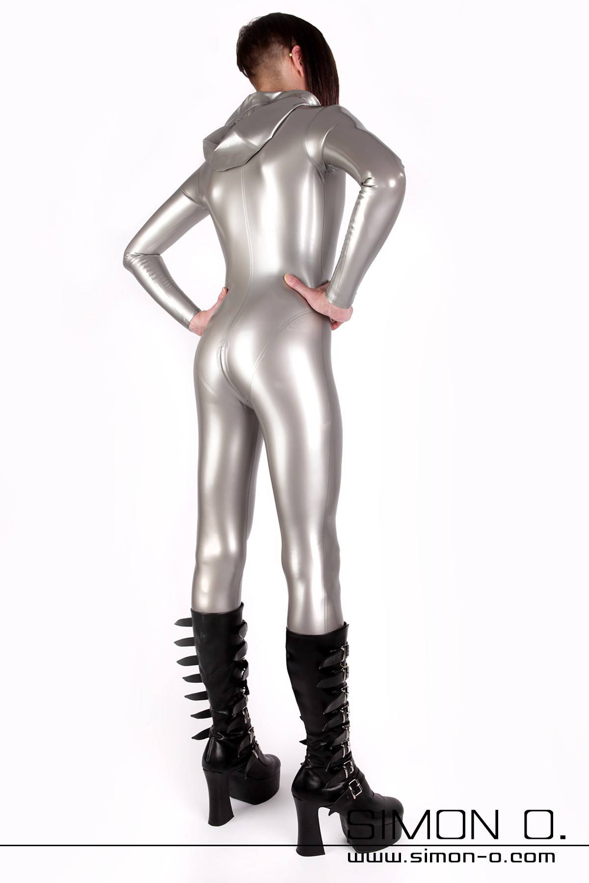 Latex suit with hood - perfect skintight fit