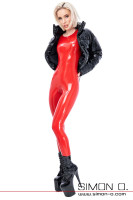 Vorschau: Kurzarm Latex Catsuit mit Krageneinstieg in Rot Unser kurzarm Latex Catsuit mit Krageneinstieg wird aus dünnem anschmiegsamen und sehr flexiblen Latex …